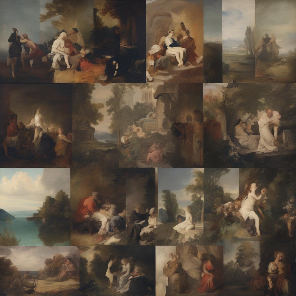 Το στιλ και οι τεχνικές του καλλιτέχνη